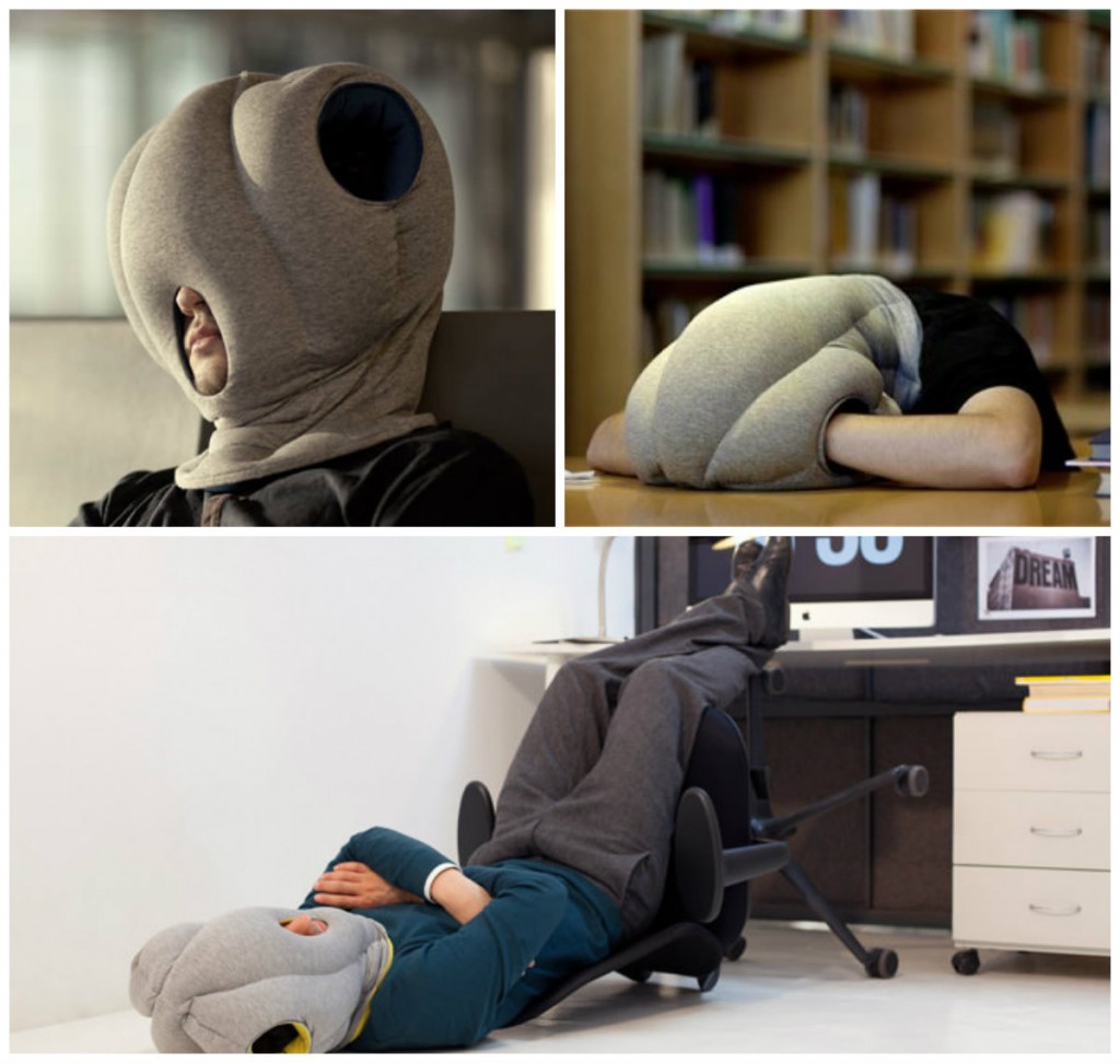 The Ostrich Pillow (from the official website) .