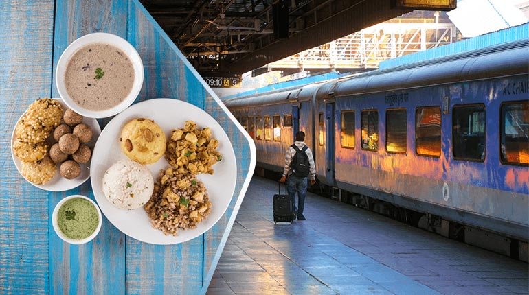 Navratri Fasting Food in Train: Best Navratri Vrat Meals to Order Navratri Fasting Food in Train: Best Navratri Vrat Meals to Order